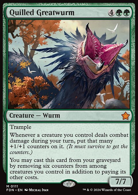 Quilled Greatwurm